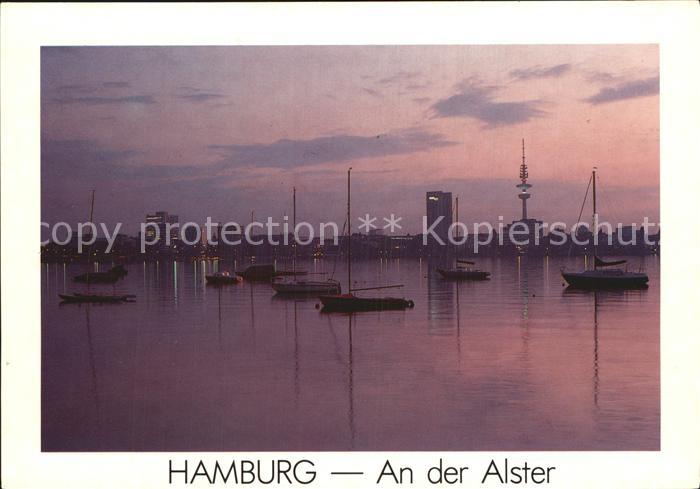 HAMBURG  CITY Alsterpartie