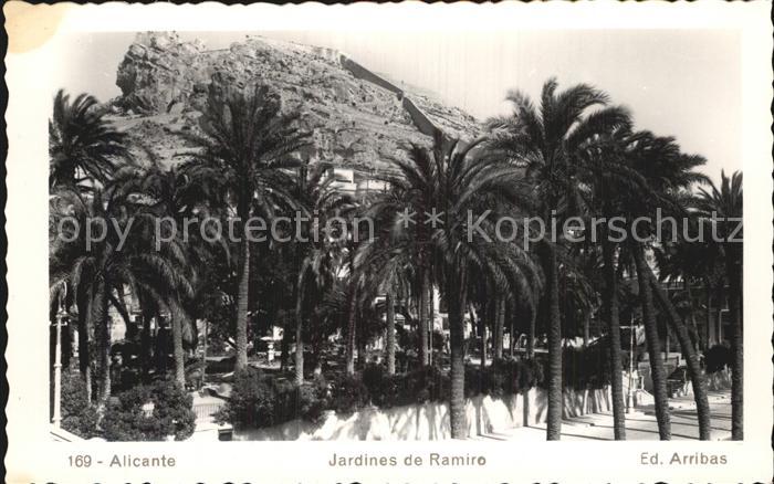 Alicante Jardines de Ramiro Palmen