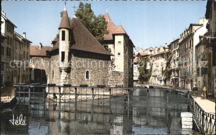 Annecy Haute-Savoie La Prison et canal du Thiou