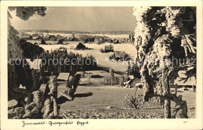 Zinnwald-Georgenfeld Winterpanorama