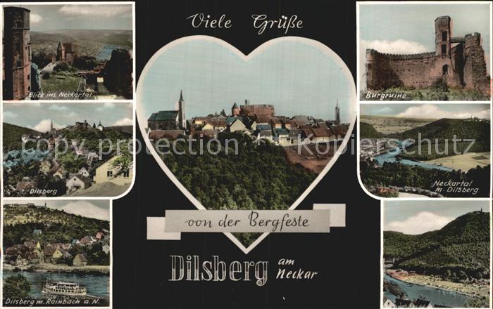 Dilsberg Bergfeste Neckartal Rainbach Burgruine Geschichte