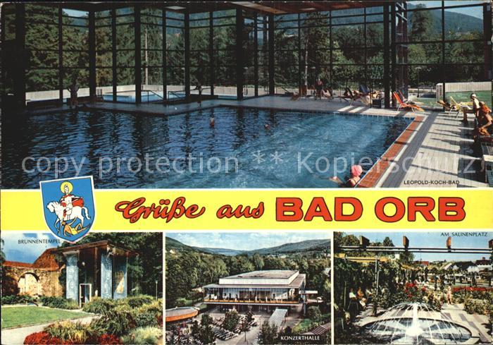 Bad Orb Hallenbad Brunnentempel Konzerthalle Salinenplatz