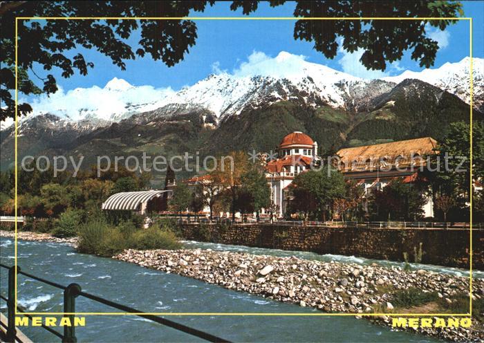 Meran Merano Kurhaus Promenade Texelgruppe