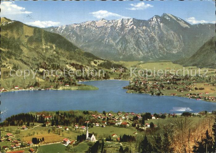 Bad Wiessee mit Bodenschneid Alpenpanorama