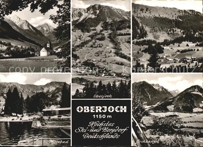 Oberjoch Panorama Alpen Moorbad Jochkanzel