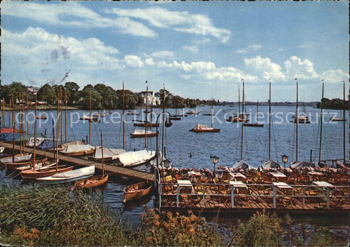 HAMBURG  CITY Blick von der Krugkoppelbruecke