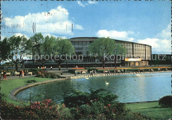 DORTMUND  CITY Westfalenhalle Parkanlagen See