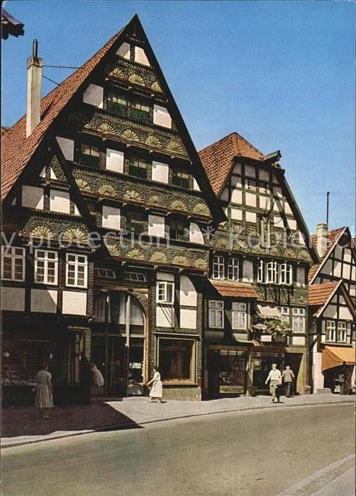 Bad Salzuflen Alte Buergerhaeuser Ackerbuergerhaeuser