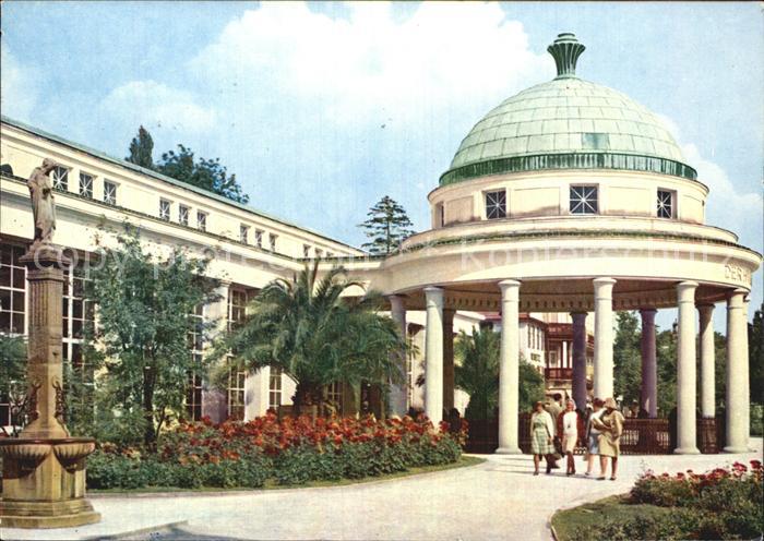 Bad Pyrmont Wandelhalle und Hylliger Born