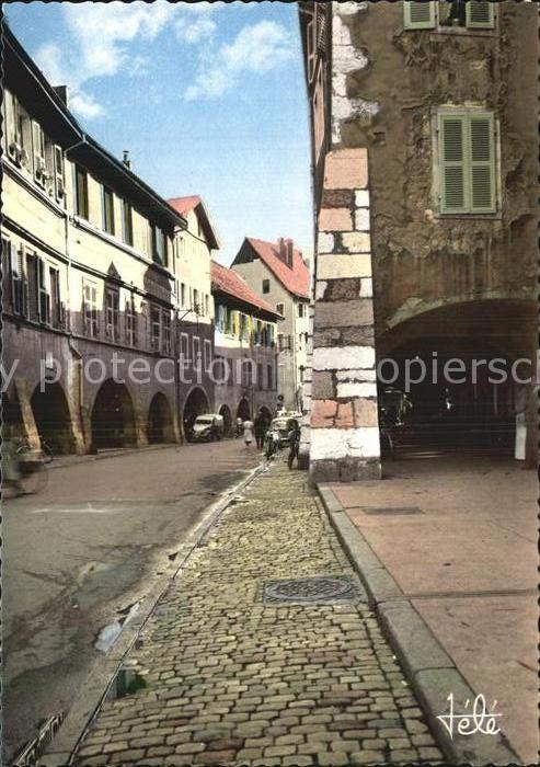 Annecy Haute-Savoie Vieux quartiers Rue Sainte Claire