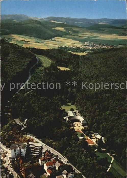 Bad Wildungen Wandelhalle Reinhardshausen Fliegeraufnahme