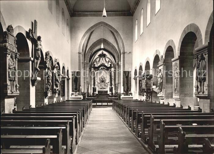 Aschaffenburg Main Stiftskirche Basilika Reliefs Heiligenfiguren