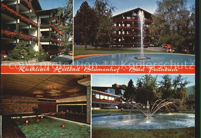 Bad Feilnbach Kurklinik Heilbad Blumenhof am Wendelstein Hallenbad