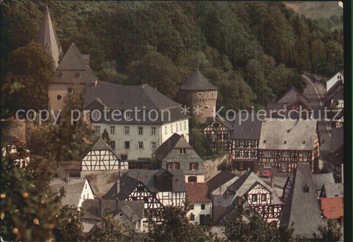 Herrstein Blick auf den historischen Ortskern