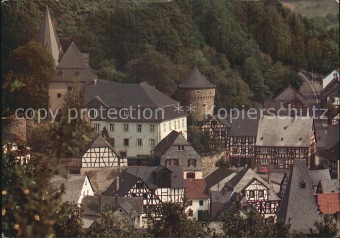 Herrstein Blick auf den historischen Ortskern