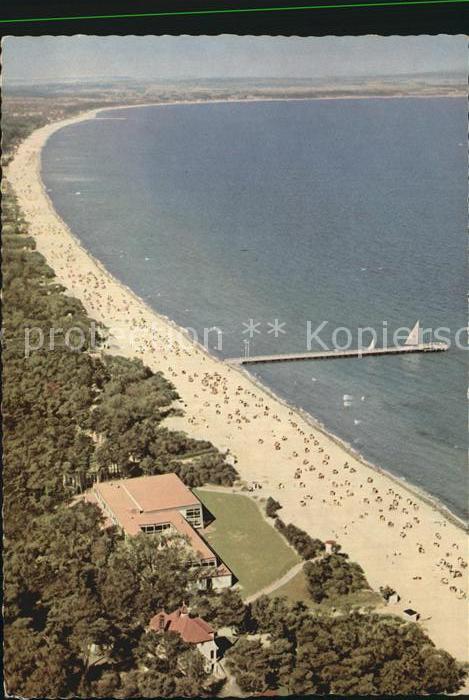 Timmendorfer Strand Ostseeheilbad Fliegeraufnahme