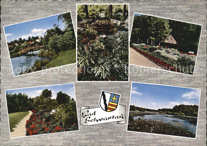 Bad Schwartau Kurpark Promenade Jod und Solbad