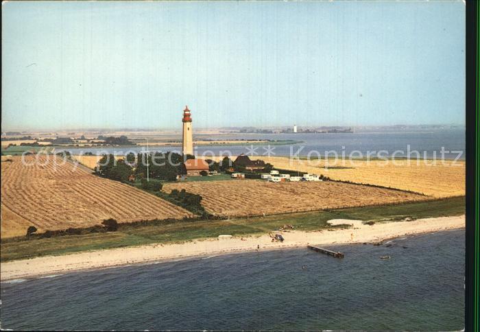 Fluegge Fehmarn Leuchtturm Fliegeraufnahme