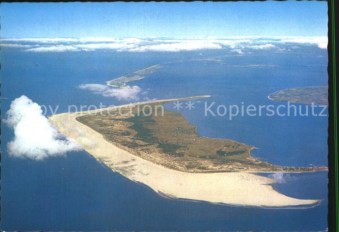 Amrum Nordseeinsel Fliegeraufnahme aus ca. 3000 m Hoehe