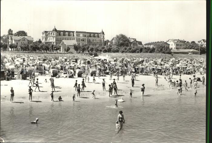 Ahlbeck Ostseebad Strandleben FDGB Heim Bernard Goering