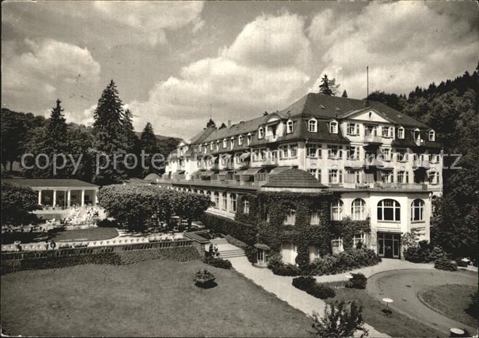 Schlangenbad Taunus Hotel Staatliches Kurhaus und Kurgarten