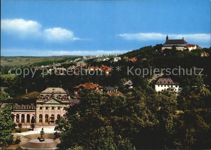 FULDA Hessen Barockstadt Blick zur Orangerie Frauenberg Kloster
