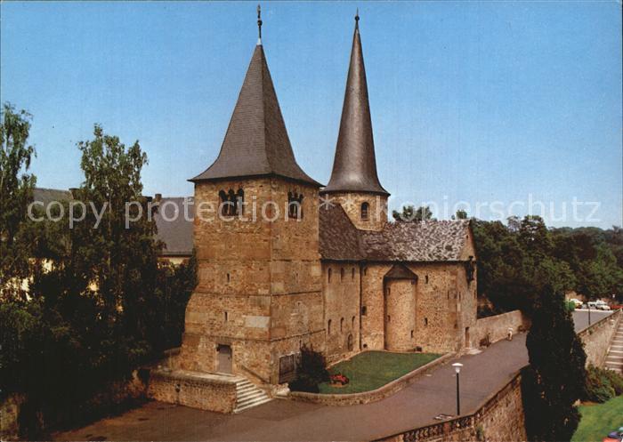 FULDA Hessen St Michaelskirche Rotunde Krypta aus dem Jahre 822 Barockstadt