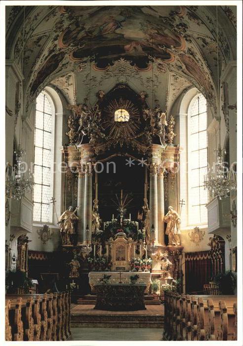 Mittenwald Bayern St Peter und Paul Kirche Fresken The Germany Collection
