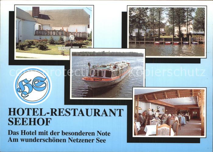 Netzen Hotel Restaurant Seehof Fahrgastschiff Emster