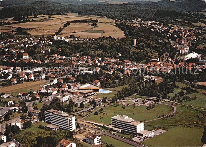 Salmuenster Bad Soden Teilansicht Heilbad Fliegeraufnahme