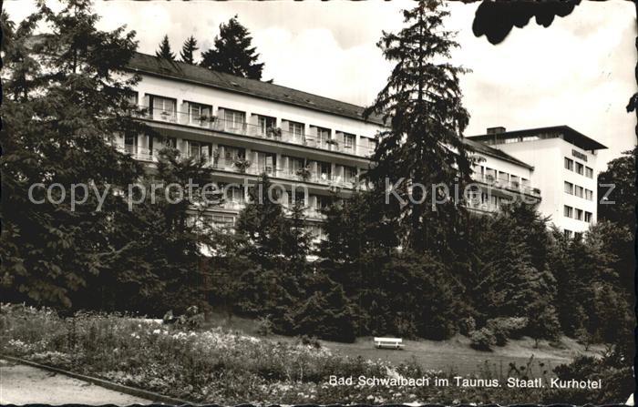 Bad Schwalbach Staatliches Kurhotel