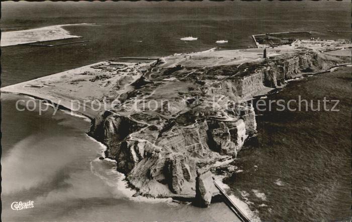 HELGOLAND Insel Schleswig-Holstein Fliegeraufnahme