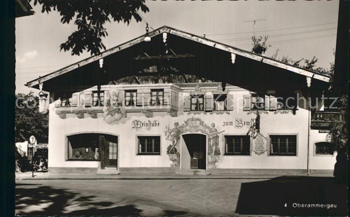 OBERAMMERGAU Bayern Weinstube