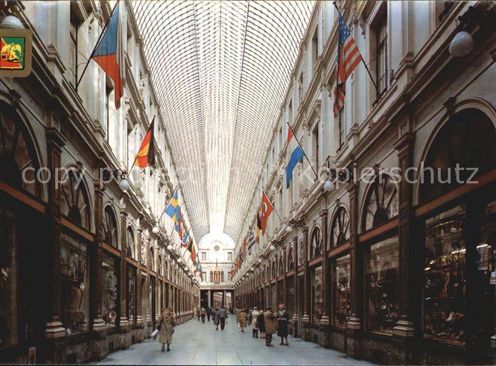 Bruessel Bruxelles Galerien Sankt Hubert