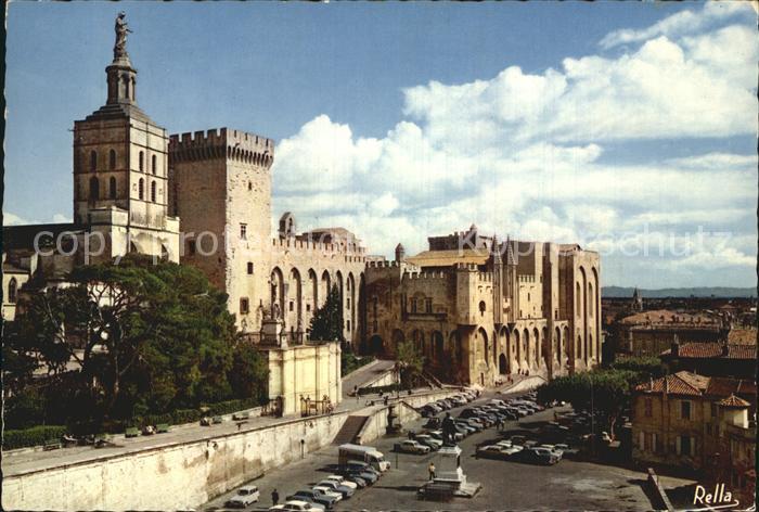 Avignon Vaucluse Notre-Dame des Doms Palais des Papes