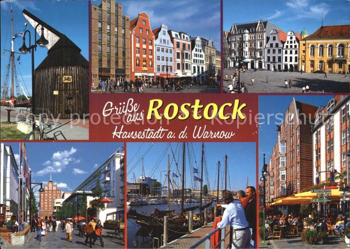 ROSTOCK  CITY Hafen Promenade