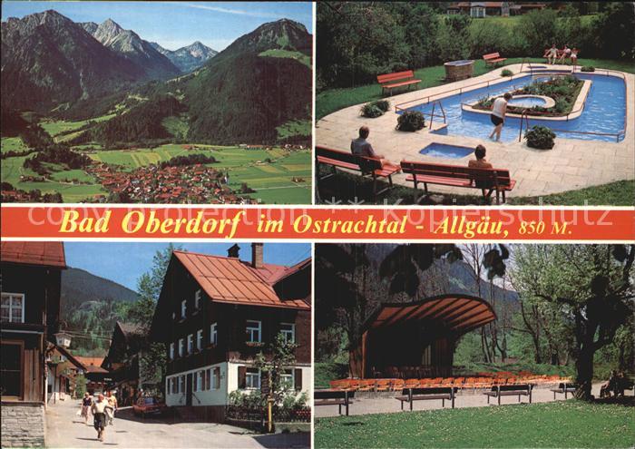 Bad Oberdorf Panorama Wassertretstelle Pavillon Teilansicht
