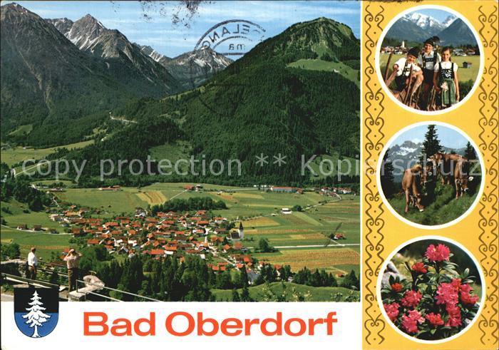 Bad Oberdorf Gesamtansicht mit Rotspitze und Nebelhorn