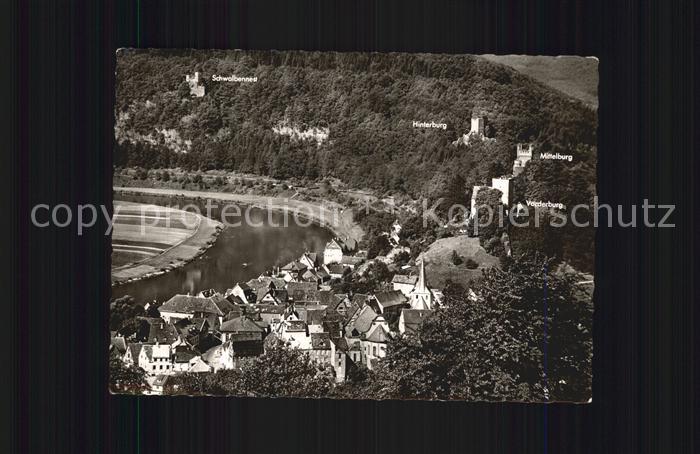 Neckarsteinach Fliegeraufnahme