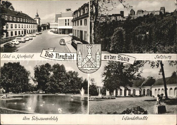 Bad Neustadt Bad- und Kurhotel Schwanenteich Wandelhalle Salzburg