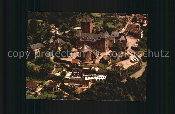 Burg Wupper Fliegeraufnahme Schloss