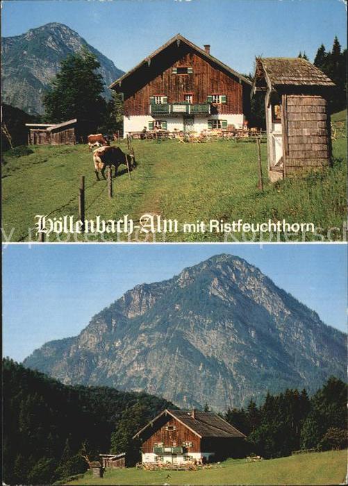 Hoellenbach Alm mit Ristfeuchthorn