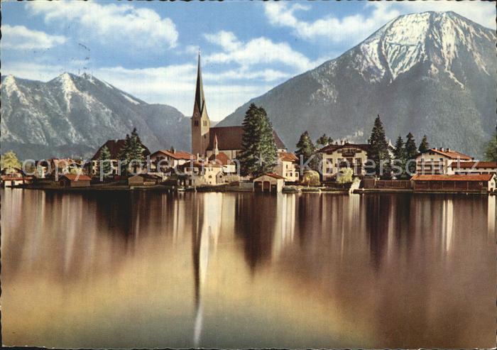 Rottach-Egern Teilansicht mit Wallberg