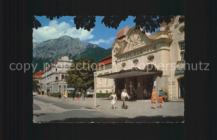 Bad Reichenhall Kurhaus mit Hochstaufen