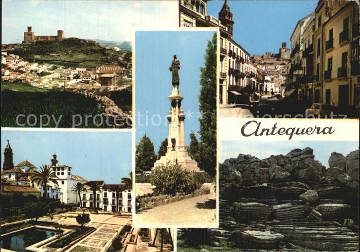 Antequera Gesamtansicht Teilansicht Denkmal