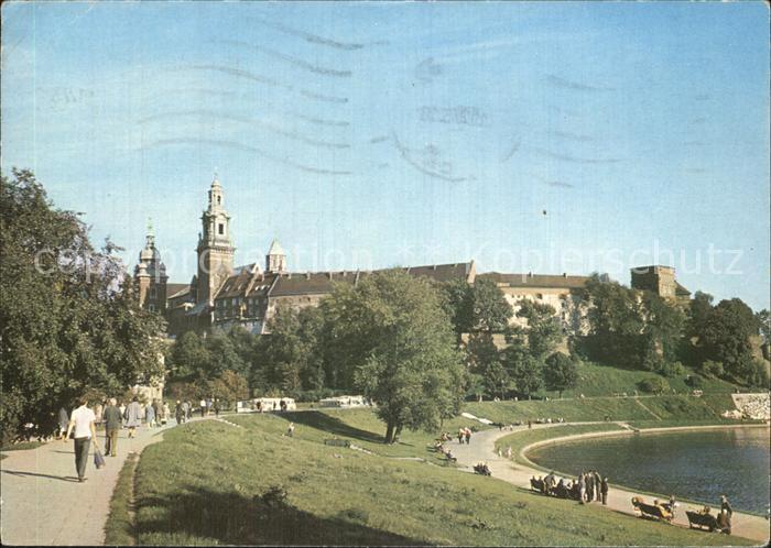 Krakow Krakau Teilansicht mit Kirche