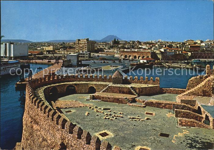 Heraclion Iraklio Henetische Burg