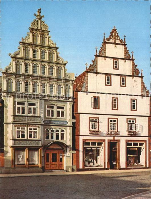 Salzuflen Bad Buergermeisterhaeuser am Markt