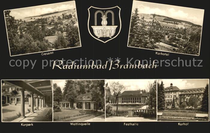 Brambach Bad Kurhotel Kurpark Kurhof Festhalle