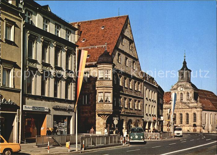 Bayreuth Marktplatz Maximilianstrasse